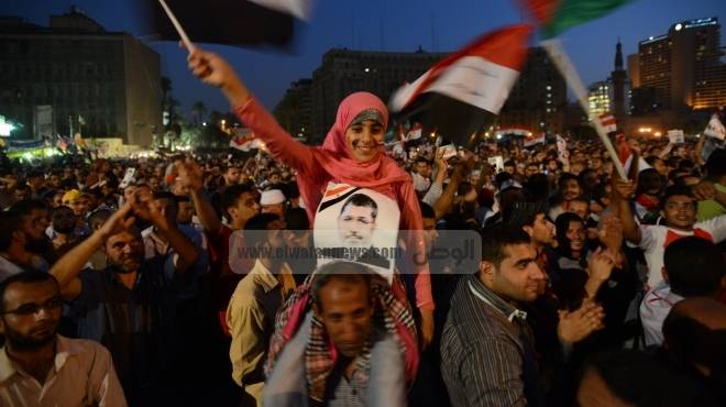دعاء مليونية «دعم مرسى»: «اللهم انصر الرئيس المنتخب على أعداء الوطن»