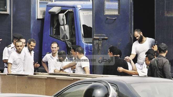  حبس 4 متهمين شاركوا في حرق وسرقة مجمع محاكم الإسماعيلية عقب فض 