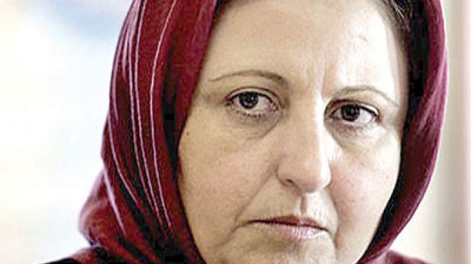 الإيرانية شرين عبادي تشيد بدور النساء في الثورات المصرية والتونسية