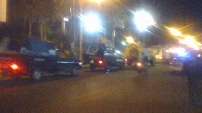 دوريات من الشرطة العسكرية والتدخل السريع تجوب شوارع دمياط لفرض الأمن