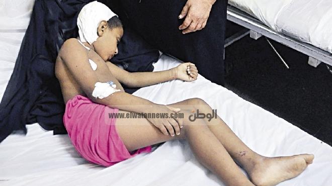 رصاصة تخترق «رأس طفلة» فى هجوم إرهابى على مركز شرطة المنيا