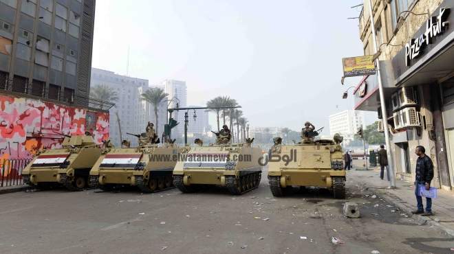  إغلاق ميدان التحرير أمام حركة مرور السيارات استعدادا لمظاهرات الإخوان 