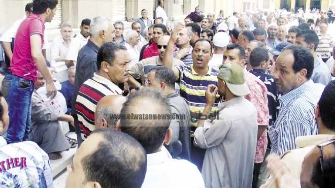 رياح الاحتجاجات العمالية تجتاح محافظة الغربية