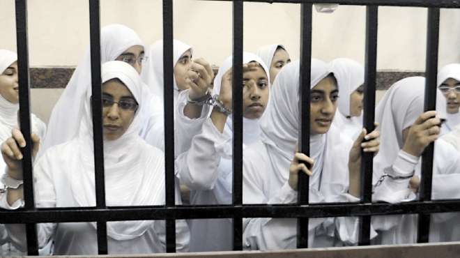  مظاهرة في جامعة الأزهر بطنطا للتنديد بحبس فتيات الإسكندرية ورفض قانون التظاهر 