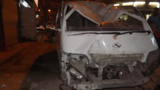 إصابة 9 أشخاص فى حادث إنقلاب سيارة بالشرقية