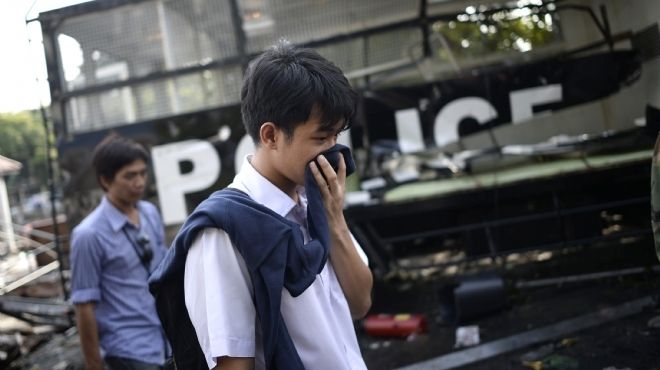 14 طالبا تايلانديا يمثلون أمام محكمة عسكرية لمعارضة الانقلاب في بانكوك