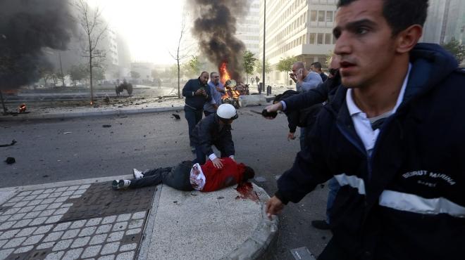 الصليب الأحمر اللبناني: 5 قتلى 21 جريح في انفجار بيروت حتى الآن