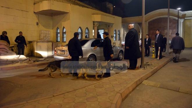  قوات الأمن تنتشر بمحيط كاتدرائية العباسية لتأمين احتفالات عيد القيامة 