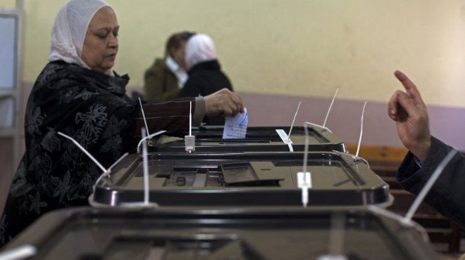وفد من المراقبين الدوليين يزور اللجان الانتخابية بالفيوم