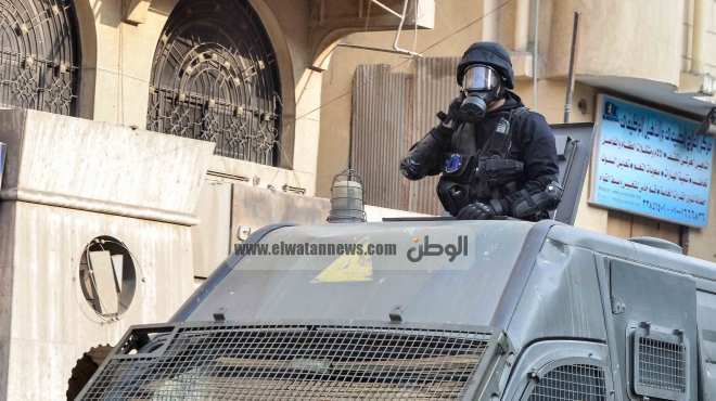 عاجل| قوات الأمن تستعد لدخول منطقة الطالبية لتفريق مسيرة للإخوان