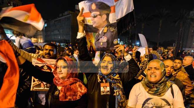  بالفيديو| مواطنون في التحرير: جايين نقول للسيسي 
