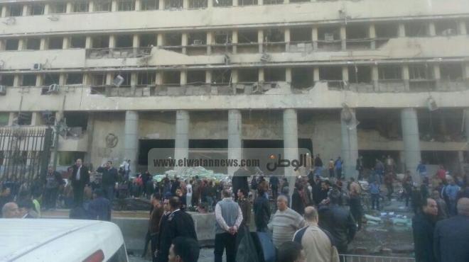  مصدر طبي: 41 مصابا و3 قتلى إثر تفجير المديرية وصلوا مستشفى أحمد ماهر