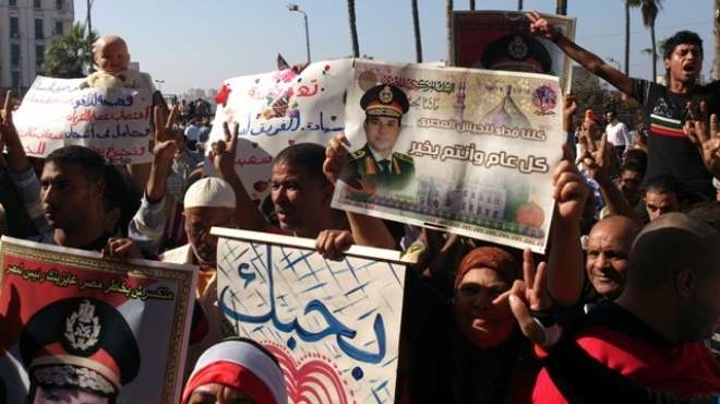 مؤيدو السيسى بالإسكندرية: «عليك أن تحترم إرادة الشعب»