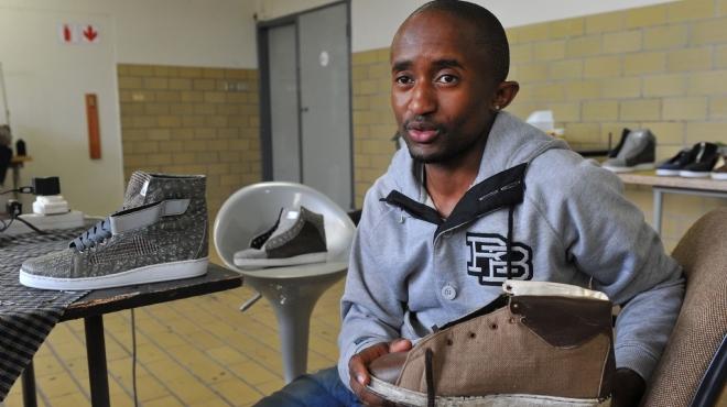 صناعة الأحذية الرياضية في جنوب أفريقيا