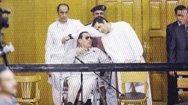  الحكم على مبارك ونجليه فى قضية القصور الرئاسية 21 مايو