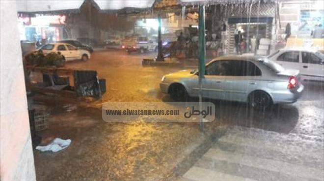 استمرار فتح بوغاز الإسكندرية لليوم الثاني رغم هطول الأمطار 