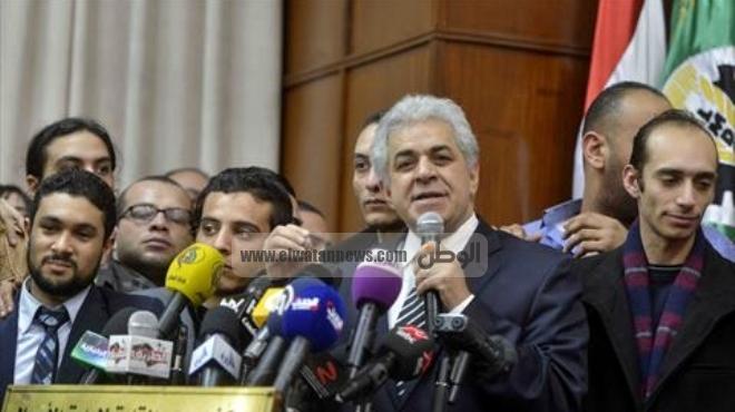 حملة صباحي تشيد بقبول استقالة محافظ الوادي الجديد بعد إعلان دعمه للسيسي