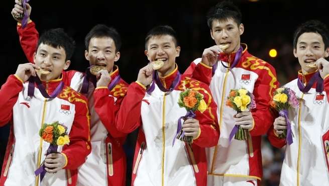 الصين تتوج بذهبية الجمباز الفني في لندن 2012 وبريطانيا تحصد برونزية تاريخية
