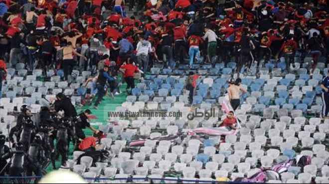 مصدر أمني: القبض على 6 وإصابة 21 فى شغب استاد القاهرة 