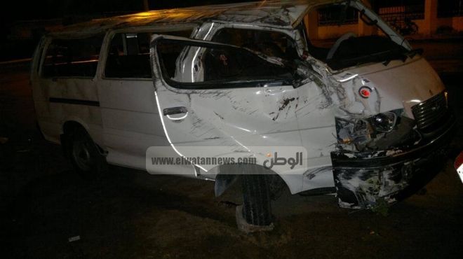  مصرع وإصابة 3 من أسرة واحدة في حادث انقلاب سيارة على الطريق الصحراوي بالبحيرة