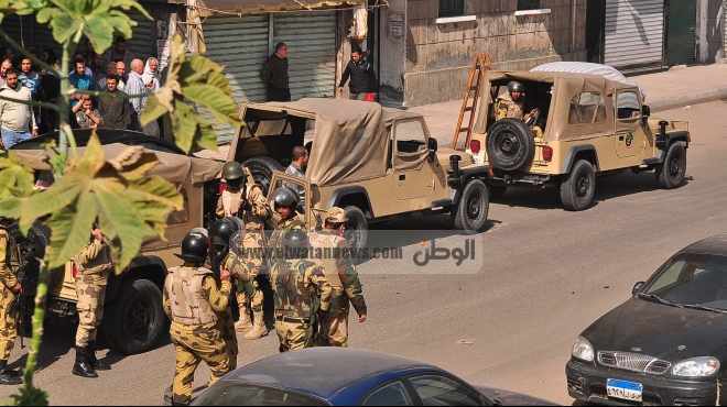 قوات الجيش والشرطة تطارد أعضاء