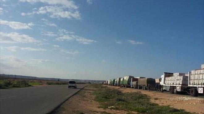 الداخلية الليبية تؤكد انفراج أزمة الشاحنات المصرية المحتجزة بمدينة 