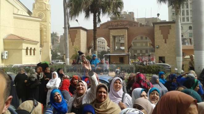  احتجاجات أمام مستشفى بلطيم لعدم إسعاف مصاب 