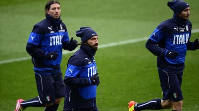  بالصور| منتخب إيطاليا يختتم استعداداته قبل مواجهة إسبانيا