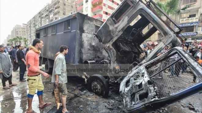  النيابة: الهجوم الإرهابى على شرطة نجدة حلوان يقف وراءه 5 من عناصر الإخوان