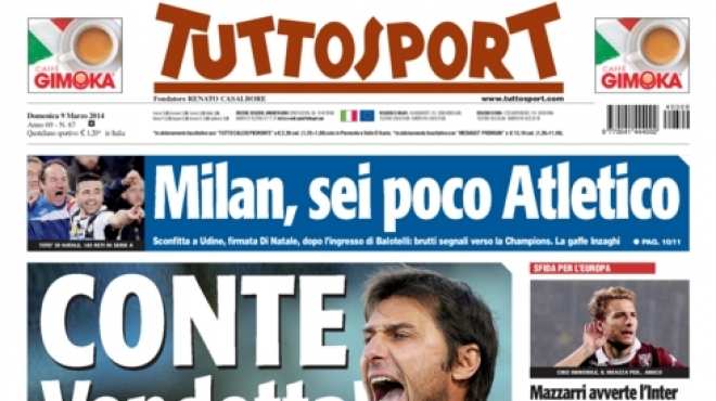 بالصور | الصحف الإيطالية تسلط الضوء على 