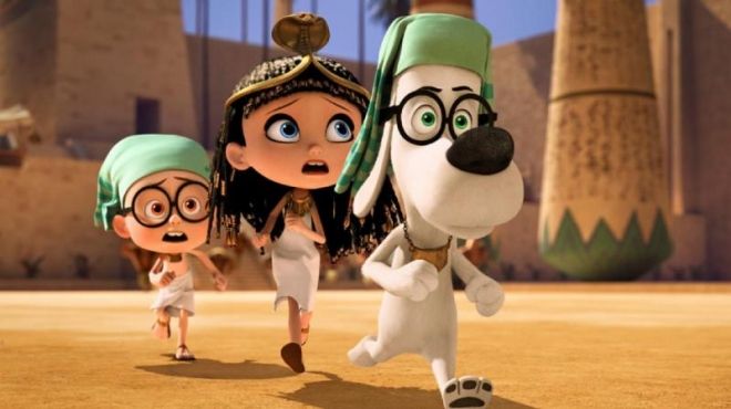  يونايتد موشن بيكتشرز تطلق فيلم الرسوم المتحركة Mr. Peabody & Sherman
