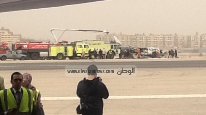 إنقاذ 60 راكباً من حريق افتراضى فى «تجربة طوارئ» بمطار القاهرة