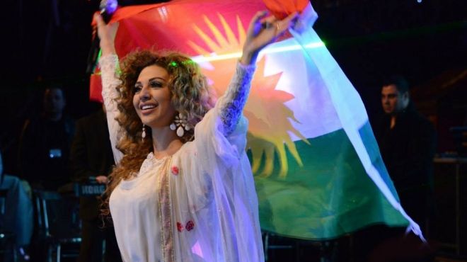  بالصور| ميريام فارس تغني باللغة الكردية في 