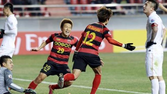 بوهانج أول المتأهلين إلى ربع نهائي دوري أبطال آسيا