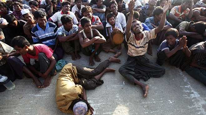  عشرات الاعتقالات إثر اعمال عنف استهدفت المسلمين في بورما 