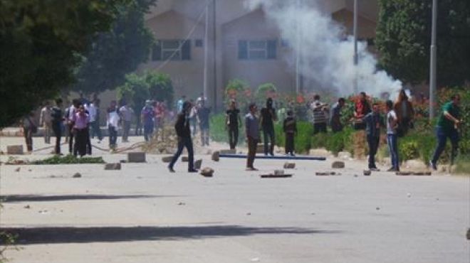  بالفيديو| قوات الأمن تقتحم مدينة جامعة الأزهر لمواجهة عنف 