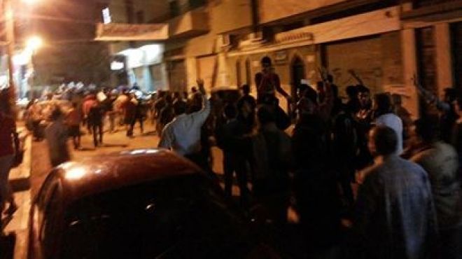 الإخوان يتظاهرون في شارع الهرم وسط تواجد لـ