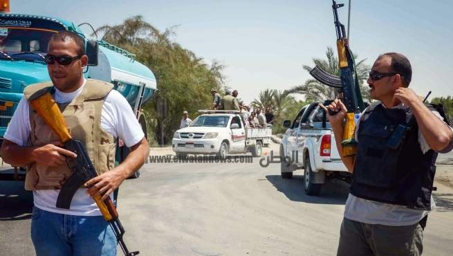 قتل خمسة مسلحين بوسط سيناء بعد هجومهم على معسكر قوات 