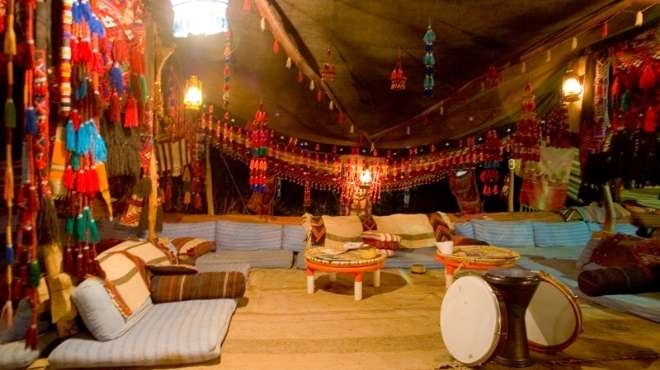 ليالي الخيمة البدوية جابت القرى والنجوع في رمضان لإحياء التراث البدوي بمطروح