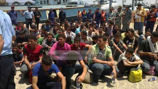 غرق 5 شباب والقبض على 25 أثناء محاولتهم الهجرة عبر سواحل كفر الشيخ