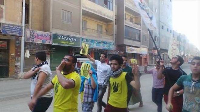  الإخوان ينهون مظاهراتهم بمنطقتي عين شمس والمطرية
