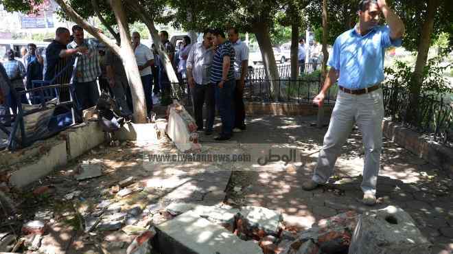  عاجل| انفجار قنبلة بقسم شرطة المنتزه بالإسكندرية 