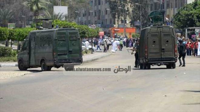  قوات الأمن تفض مسيرة لأنصار الإخوان بالمريوطية