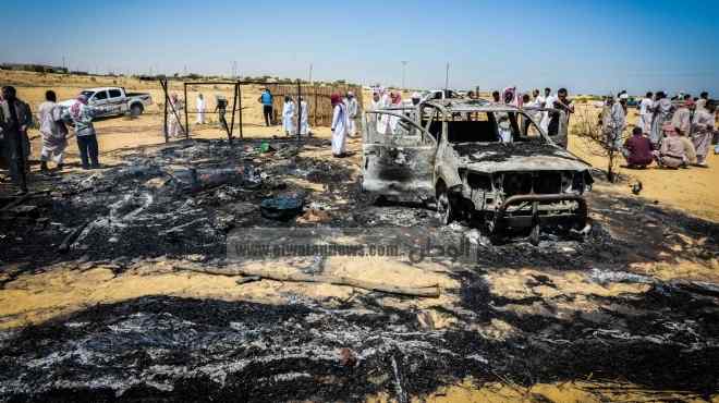 الأمن يقصف سيارات دفع رباعي بالقرب من الحدود المصرية الليبية