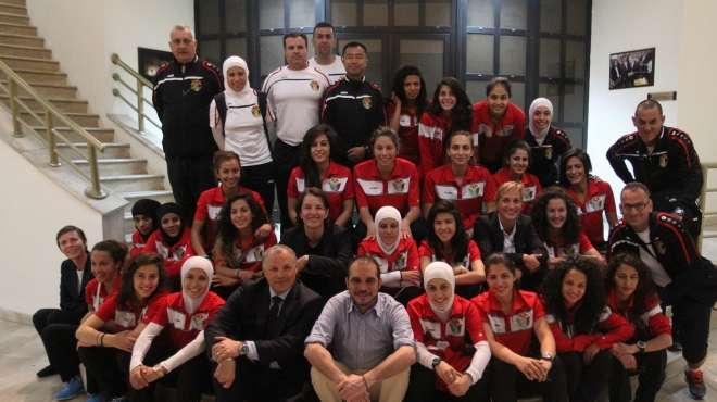 «أبوريدة» يدعم الأردن لتنظيم «كأس العالم النسائية»