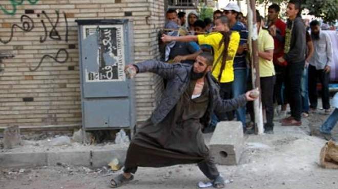 اشتباكات بين الأمن ومتظاهري الإخوان في الشوارع الجانبية بعين شمس