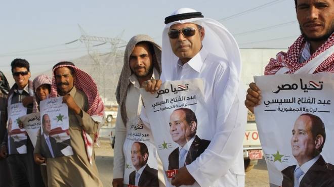 «السيسى» يدعو المصريين للاحتشاد أمام صناديق الاقتراع فى كلمة مصورة قبل «الصمت الانتخابى»