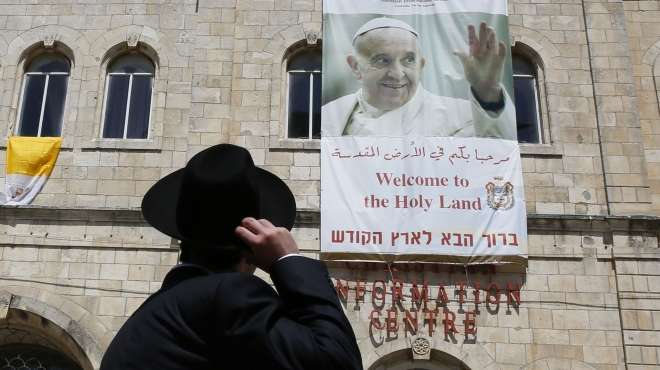  البابا يدعو المسلمين واليهود إلى العمل معا من أجل العدالة والسلام