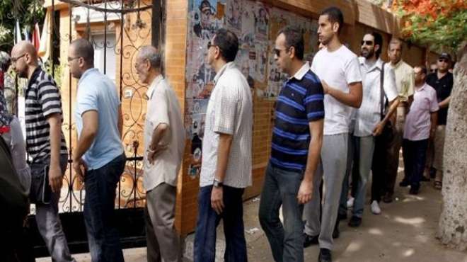  توافد أهالي البدرشين على اللجان الانتخابية قبل فتح باب التصويت 