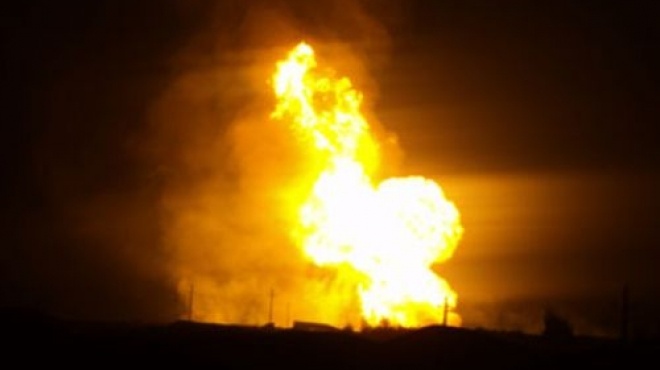 سقوط صاروخين على معسكر للأمن المركزي في الشيخ زويد 